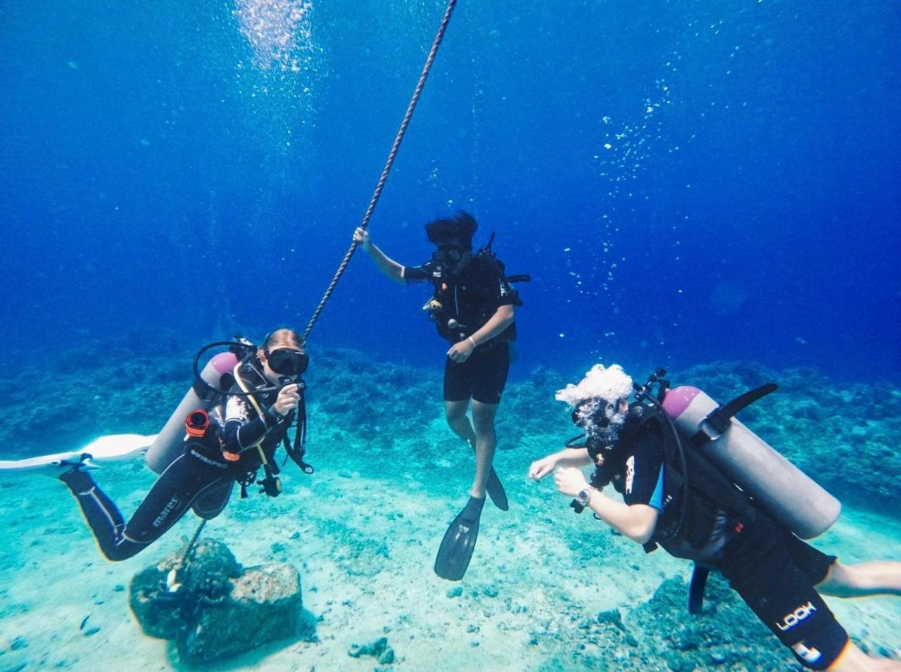 Diversia Diving Club & Bungalows Гили Траванган Экстерьер фото
